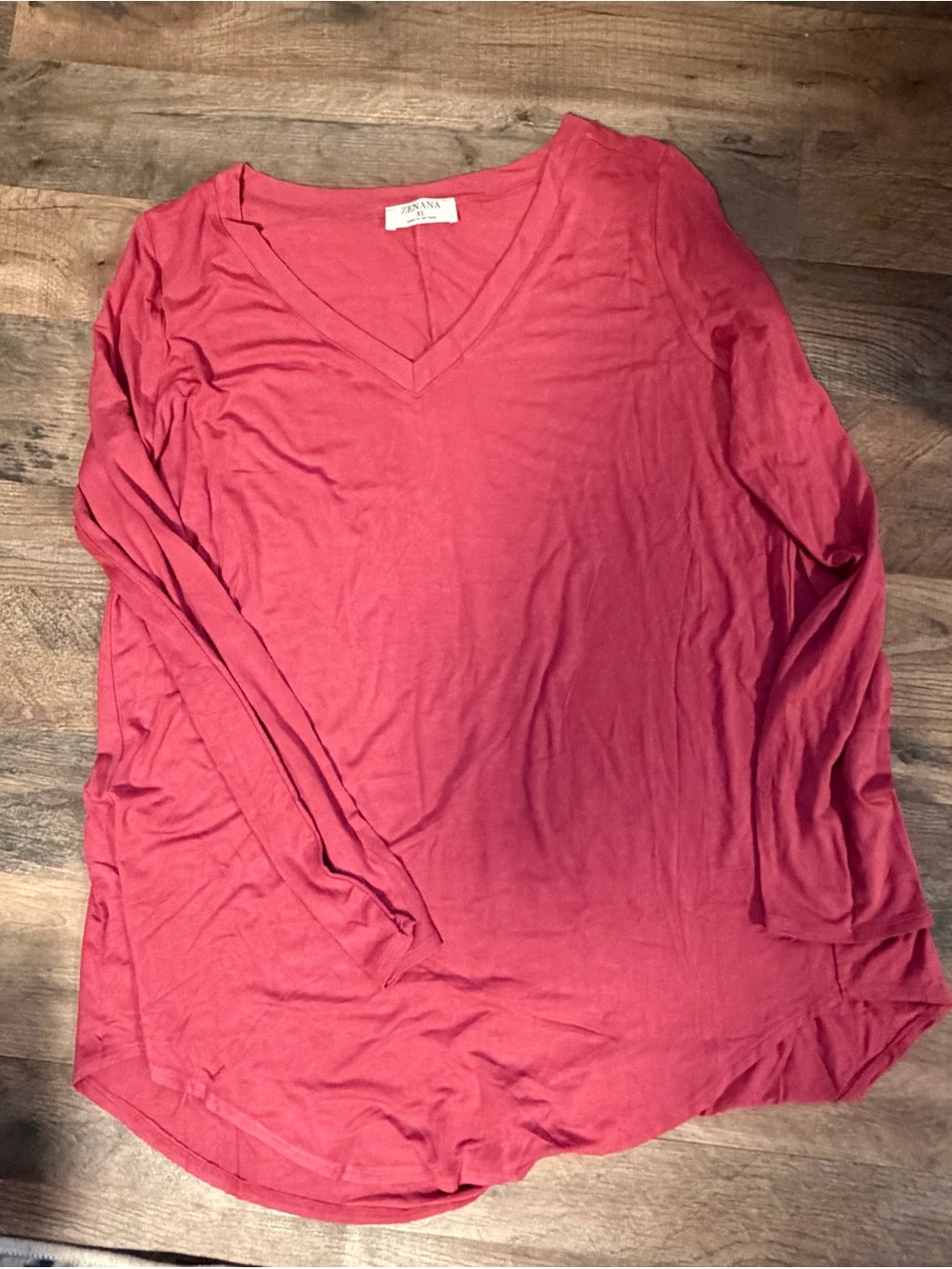 Zenana Outfitters Tees — Mint, White & Raspberry - Picture 3 of 3